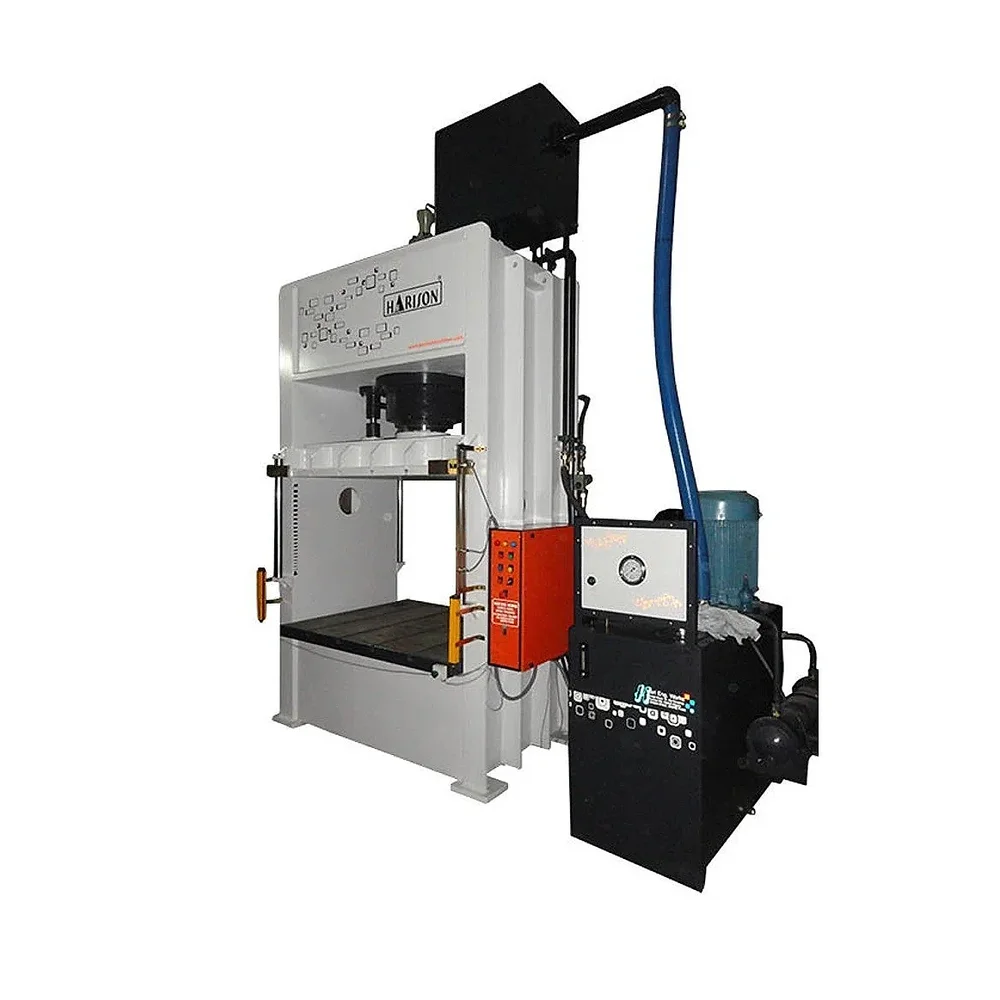 Mild Steel H Frame Hydraulic Press 80 Ton - Machinery & Equipment by Hari Engineering Works