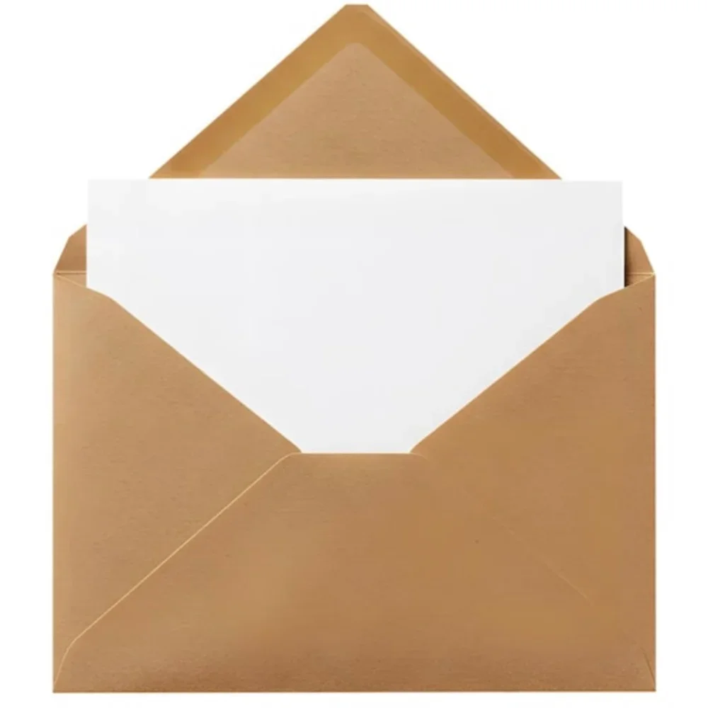 9x4 Inch Plain Paper Envelopes - Paper & Stationery by Raunaq Envelopes and Printers