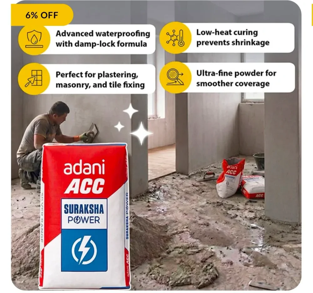 Adani Acc Suraksha Power - Construction & Building Materials by GSP Traders