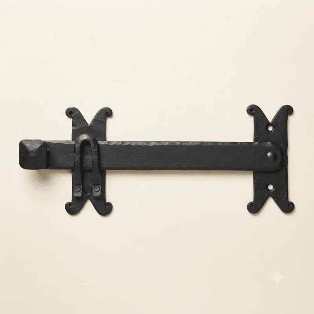 Hand Forged Cast Iron Gate Latch - Metals & Alloys by The Hardware Hut