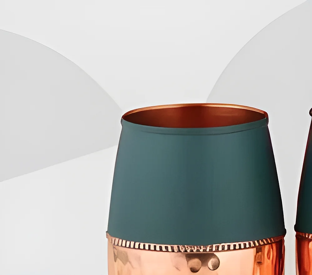 Green Glass Tumbler - Home & Kitchen by Infinity Craft Land