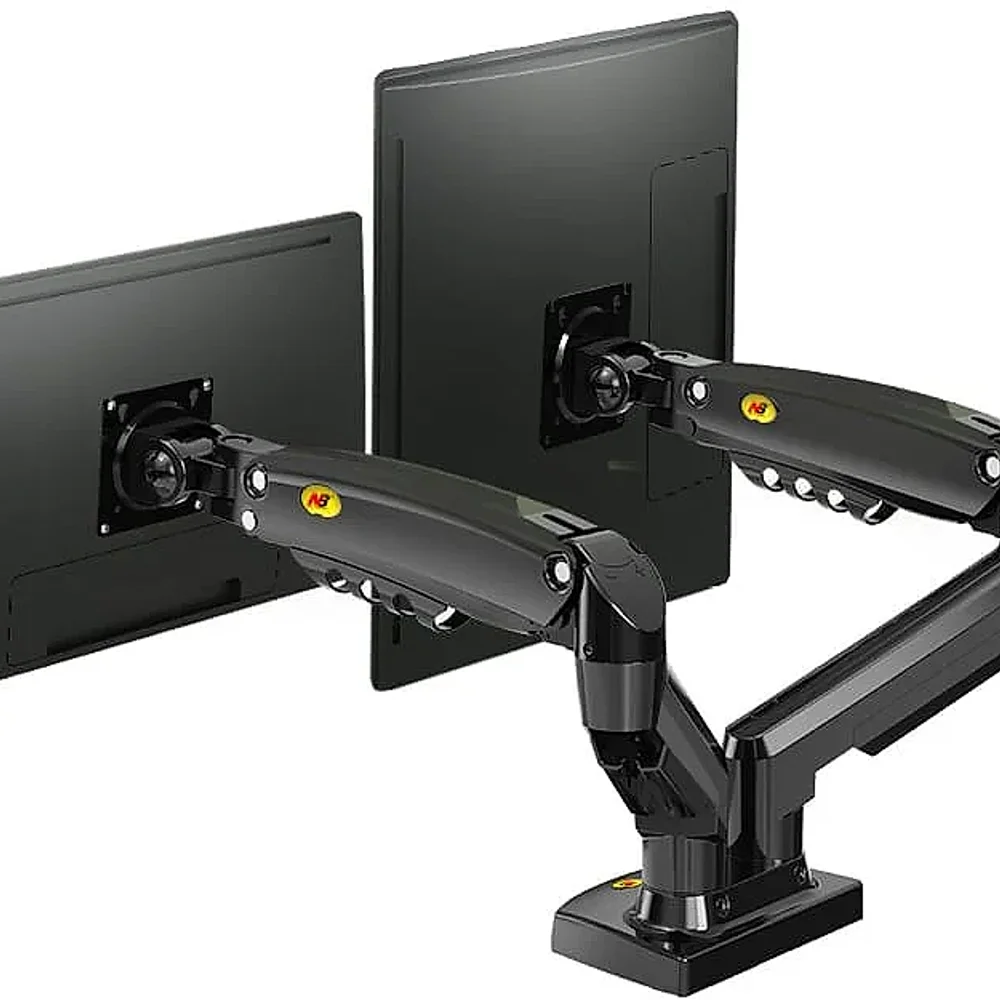 Audiovan F160 Wall Mounted Gas Spring Monitor Arm - Electronics & Electrical by Audiovan Tech Mumbai