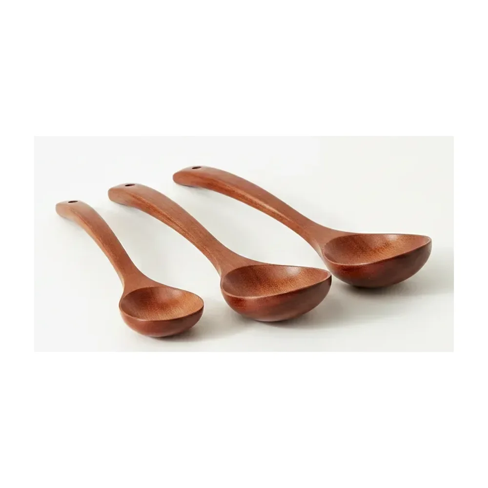 Acacia Wood Ladle Set - Home & Kitchen by Razvi Exports