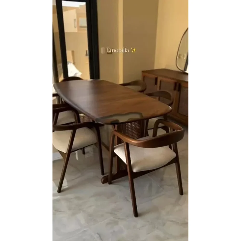 Wood Dining Set - Furniture & Interiors by Wood Classy