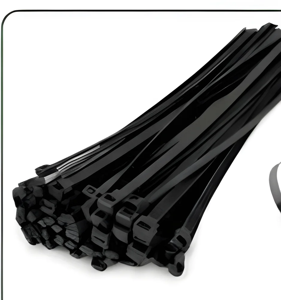 UV Grade Black Cable Ties 300x4.8mm - Industrial Supplies & Tools by Harikrushna Kitchenware