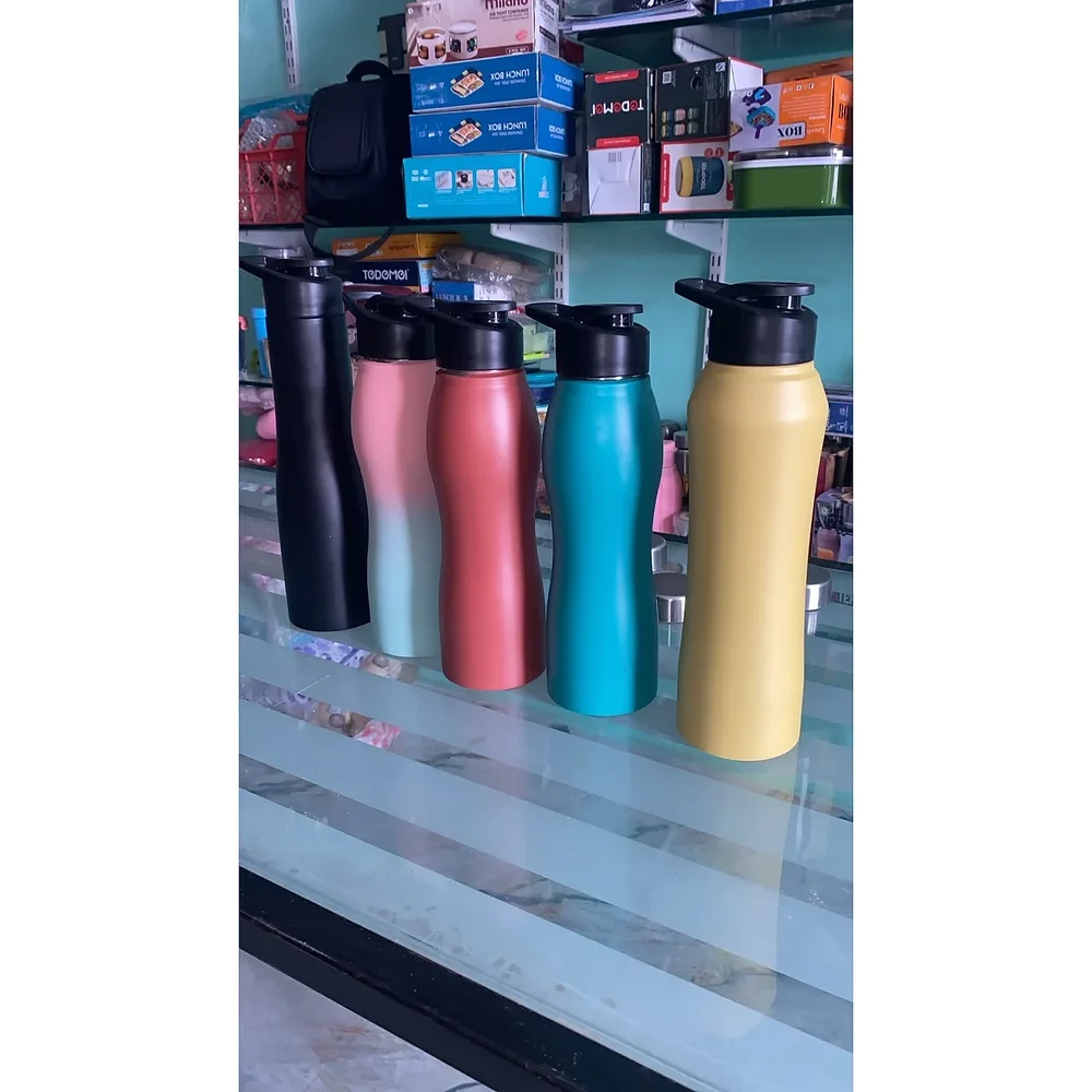 Stainless Steel Single Wall Bottle - Home & Kitchen by Shree Anant International