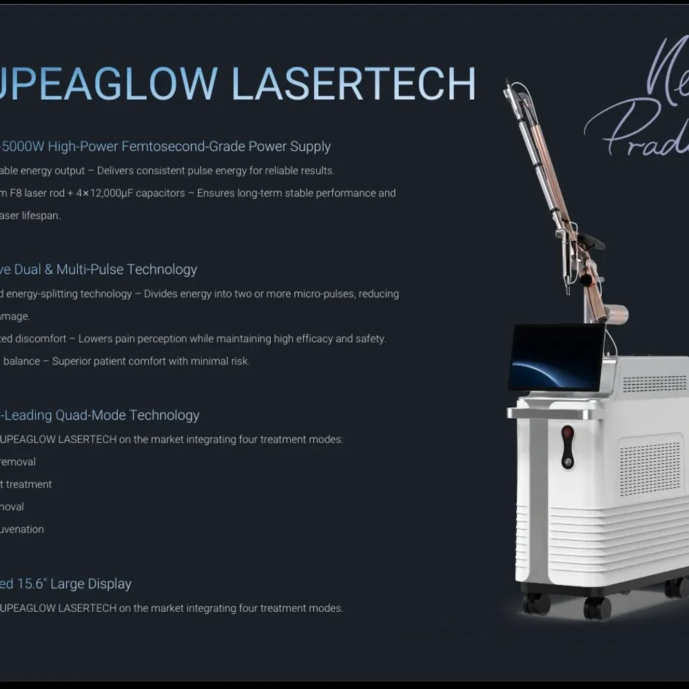 SUPEAGLOW LASERTECH Tattoo Removal Machine - Healthcare & Medical by Aaasa Health Care