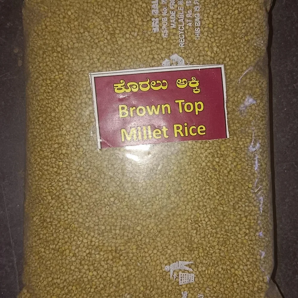 Browntop Millet Rice - Food & Agriculture by Bhoosiri Millets Farmers Producer Co. Ltd.