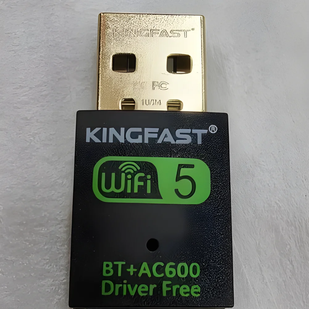 Kingfast Dual Band WiFi 5 USB Adapter - Electronics & Electrical by Kingfast Technologies