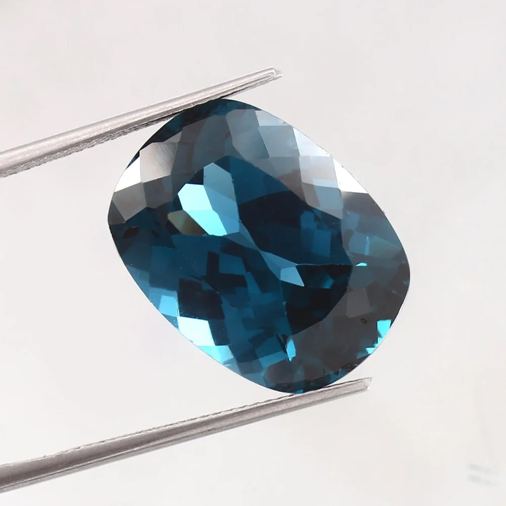 London Blue Topaz Gemstone - Gems & Jewelry by Adnan Gems Art