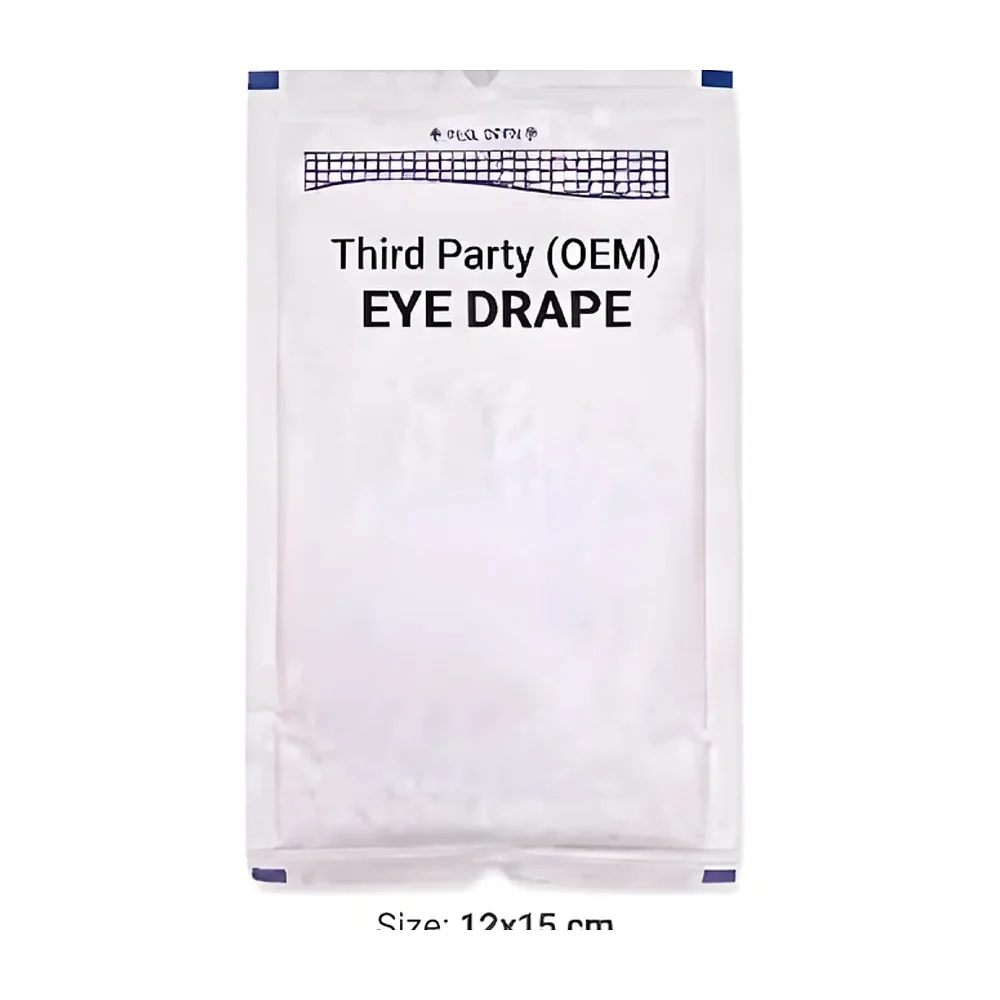 ETO-Sterilized Ophthalmic Eye Drape 12x15 cm - Healthcare & Medical by Wecare