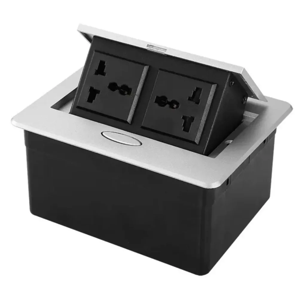 Audiovan Hydraulic Cable Cubby Popup Box (2 Power - Electronics & Electrical by Audiovan Tech Mumbai