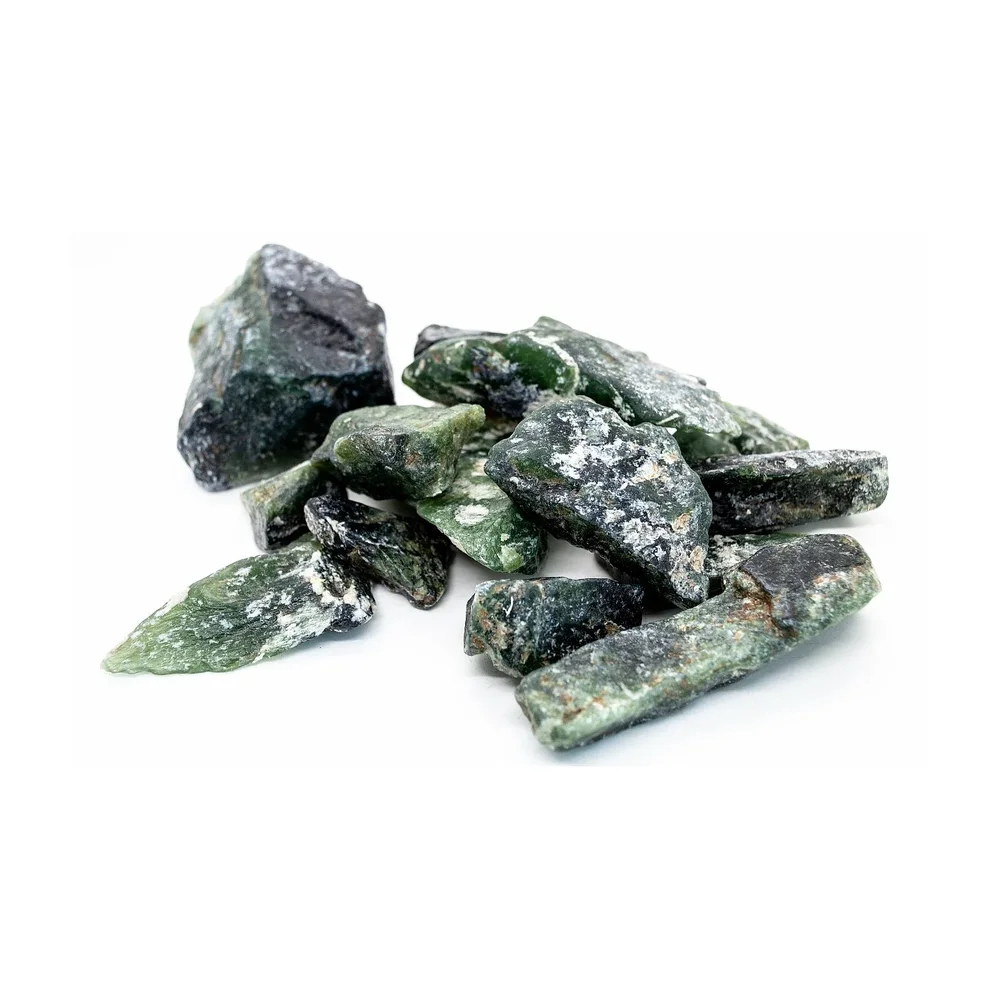 Green Serpentine Raw Stones - Construction & Building Materials by Zairish Global