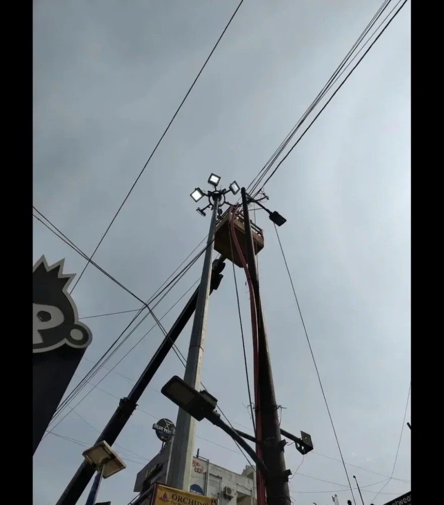 High Mast Lighting Repair and Services - Business & Professional Services by Polepoint Electricals
