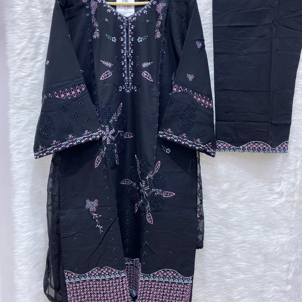 AYZEL Festive Lawn Embroidered Kurta Set XL - Textiles & Apparel by Ayzel Pvt. Ltd.