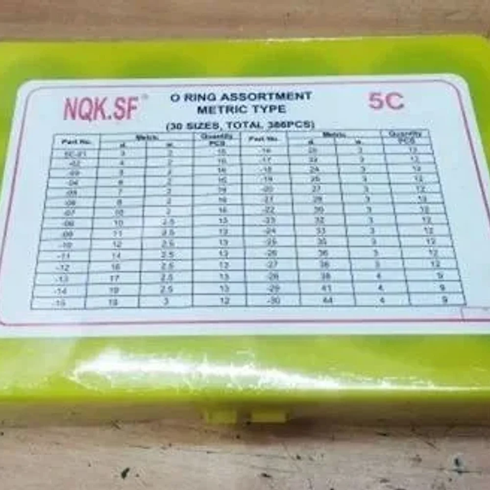 O Rings Kit - Plastics & Rubber by Soni Rubber Corp.