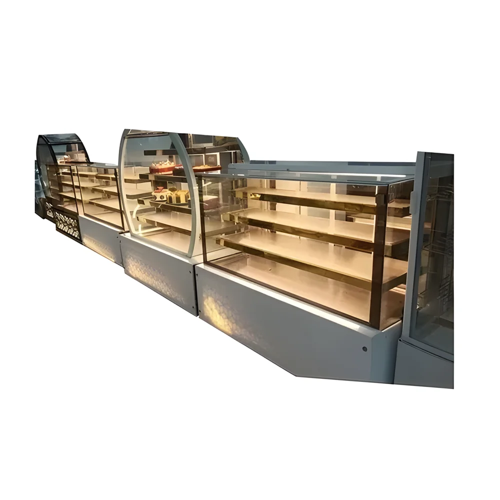 Food-Grade Stainless Steel Cake Display Counter - Machinery & Equipment by Ghosh and Bardhan Enterprise