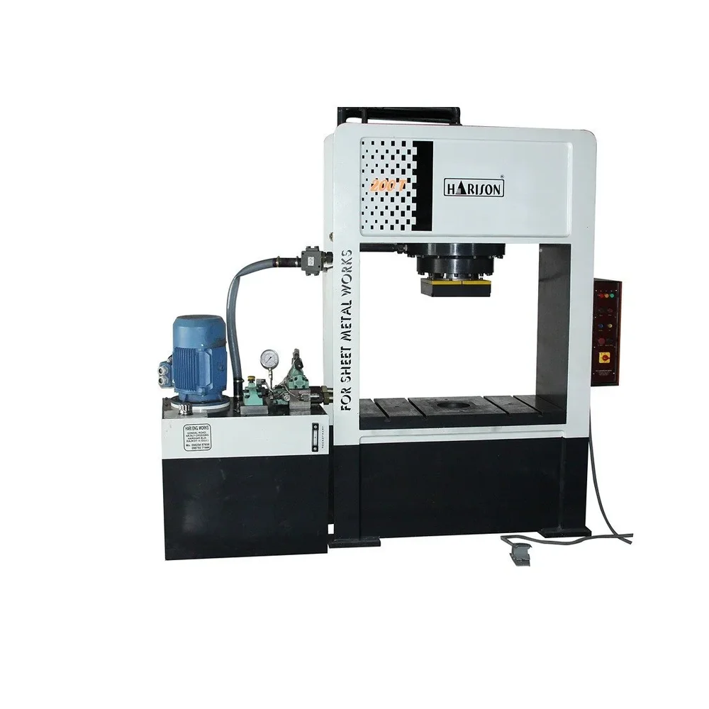 Harison 200 Ton Semi-Automatic H Frame Hydraulic Press Brake - Machinery & Equipment by Hari Engineering Works