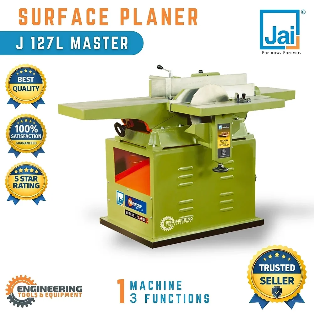 Jai MASTER 127L Surface Planer - Machinery & Equipment by Engineering Tools and Equipments