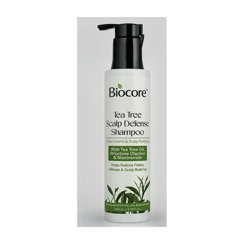 Biocore Tea Tree Scalp Defense Shampoo - Beauty & Personal Care by Nishika Creation