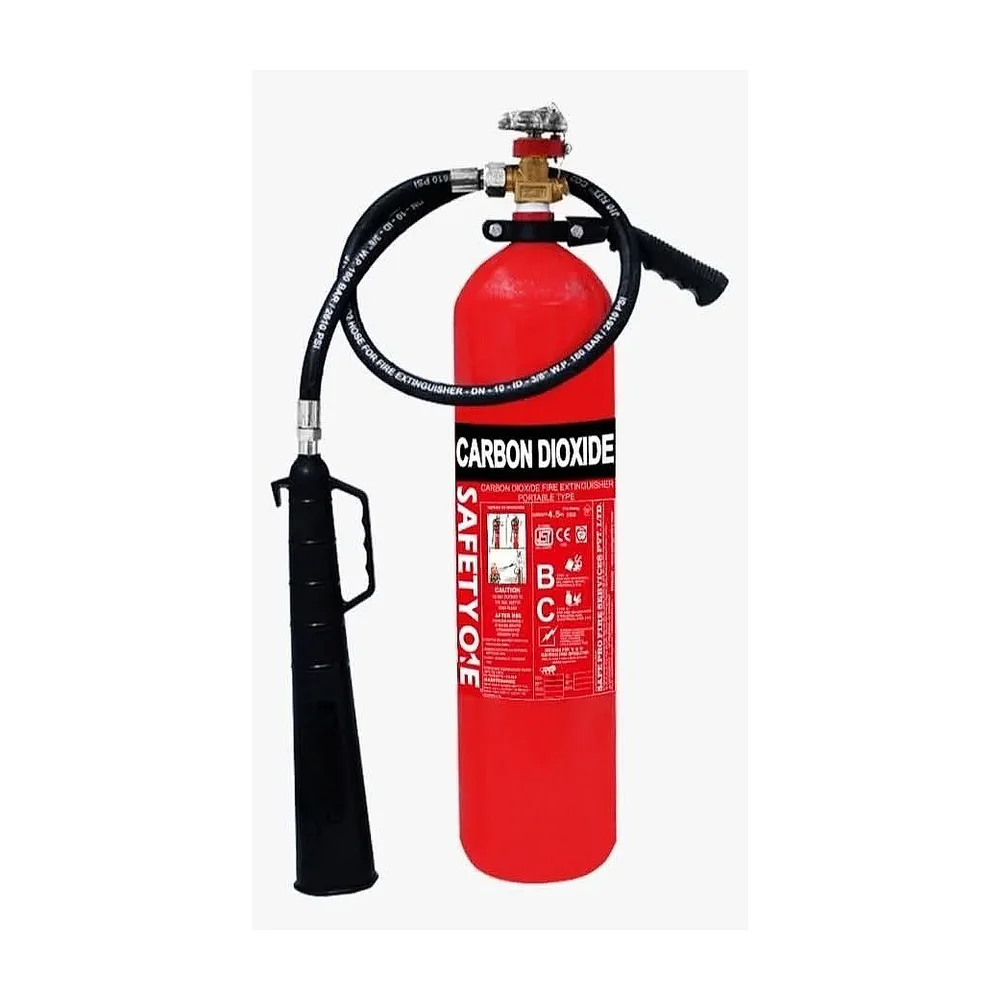 Safepro 4.5 kg Portable CO2 Fire Extinguisher - Construction & Building Materials by Setout Fire Controls