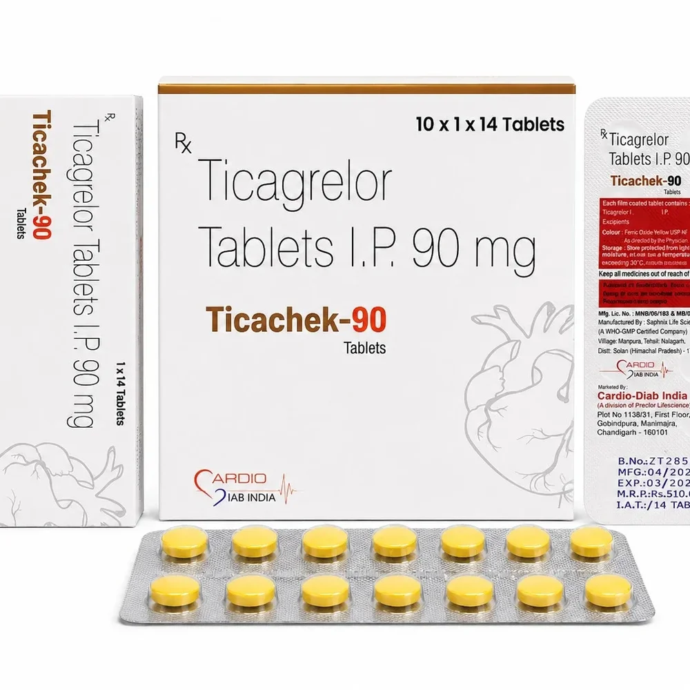 Ticagrelor 90 mg Tablets - Healthcare & Medical by Prector Lifesciences