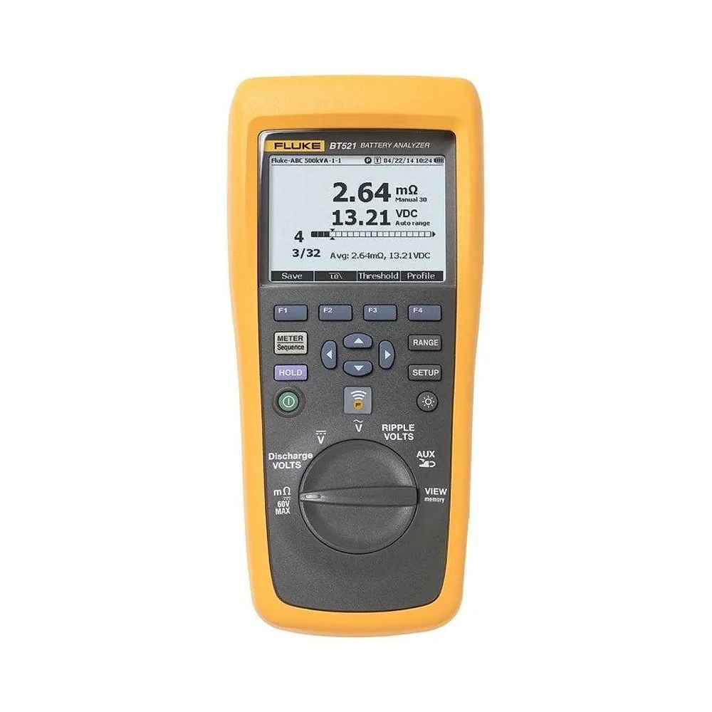 Fluke Bt521 Advanced Battery Analyzer - Electronics & Electrical by Autonex Security Systems