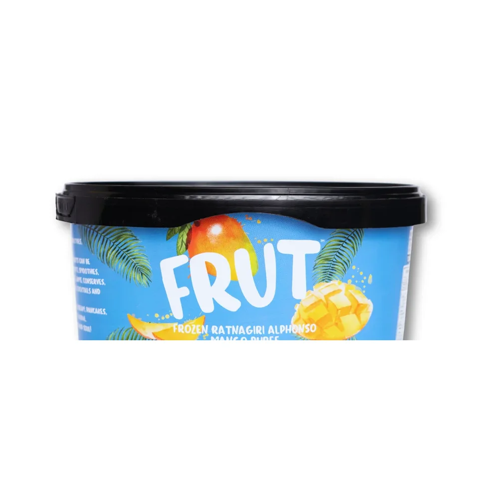 FRUT Frozen Ratnagiri Alphonso Mango Pulp 1kg Unsweetened - Food & Agriculture by Sumukham Enterprise LLP