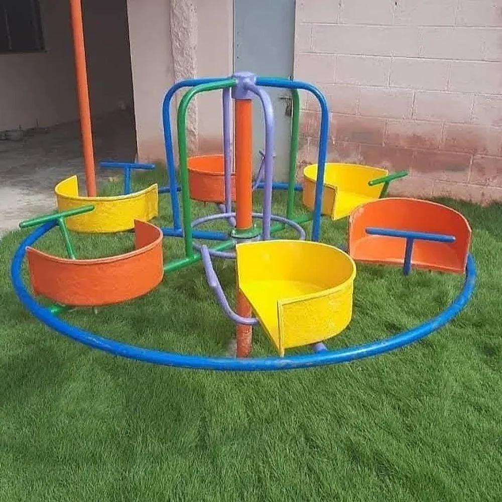 Kidsplay FRP Merry Go Round, 5 Ft Diameter - Sports, Toys & Games by Nac Industries