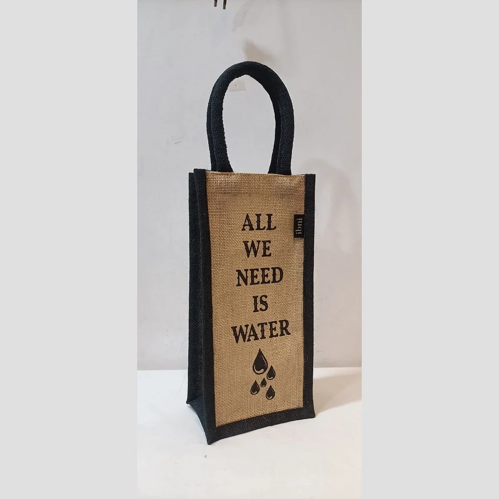 Jute Lunch Bags - Footwear, Bags & Leather Goods by Ibni Pvt. Ltd.