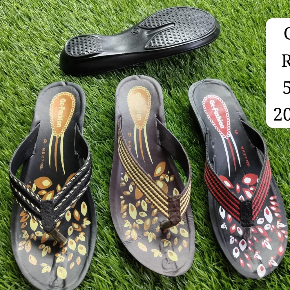 Women Pu Slipper - Footwear, Bags & Leather Goods by Genzis Footwear