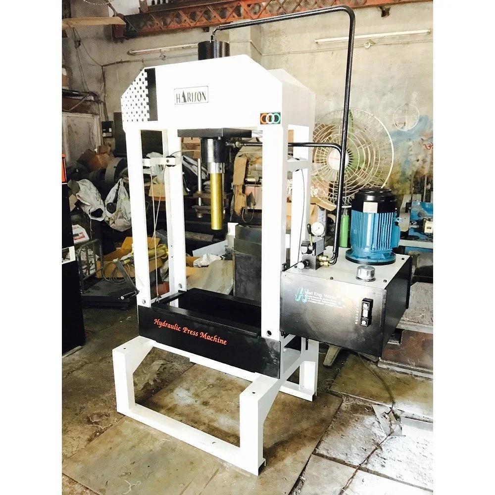 350 Ton Semi-Automatic H-Frame Hydraulic Press - Machinery & Equipment by Hari Engineering Works