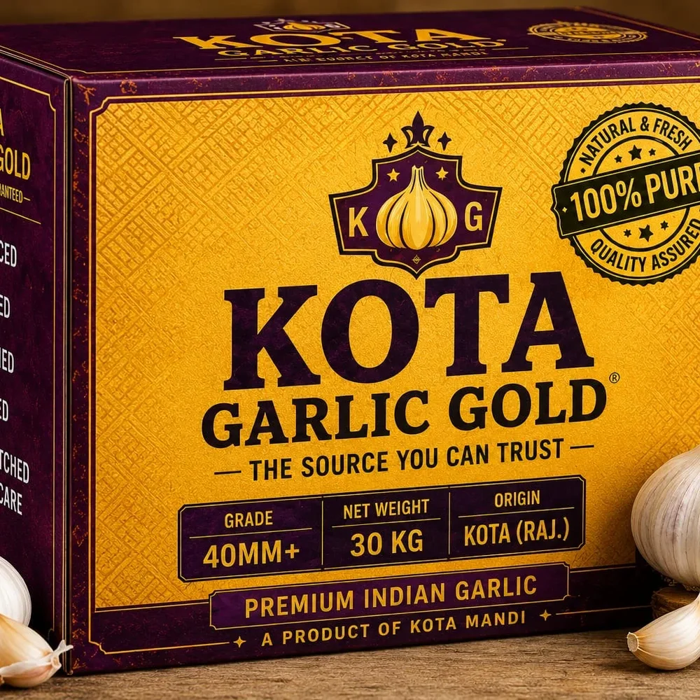 Local Indian Garlic 40MM+ - Food & Agriculture by Catch Glance