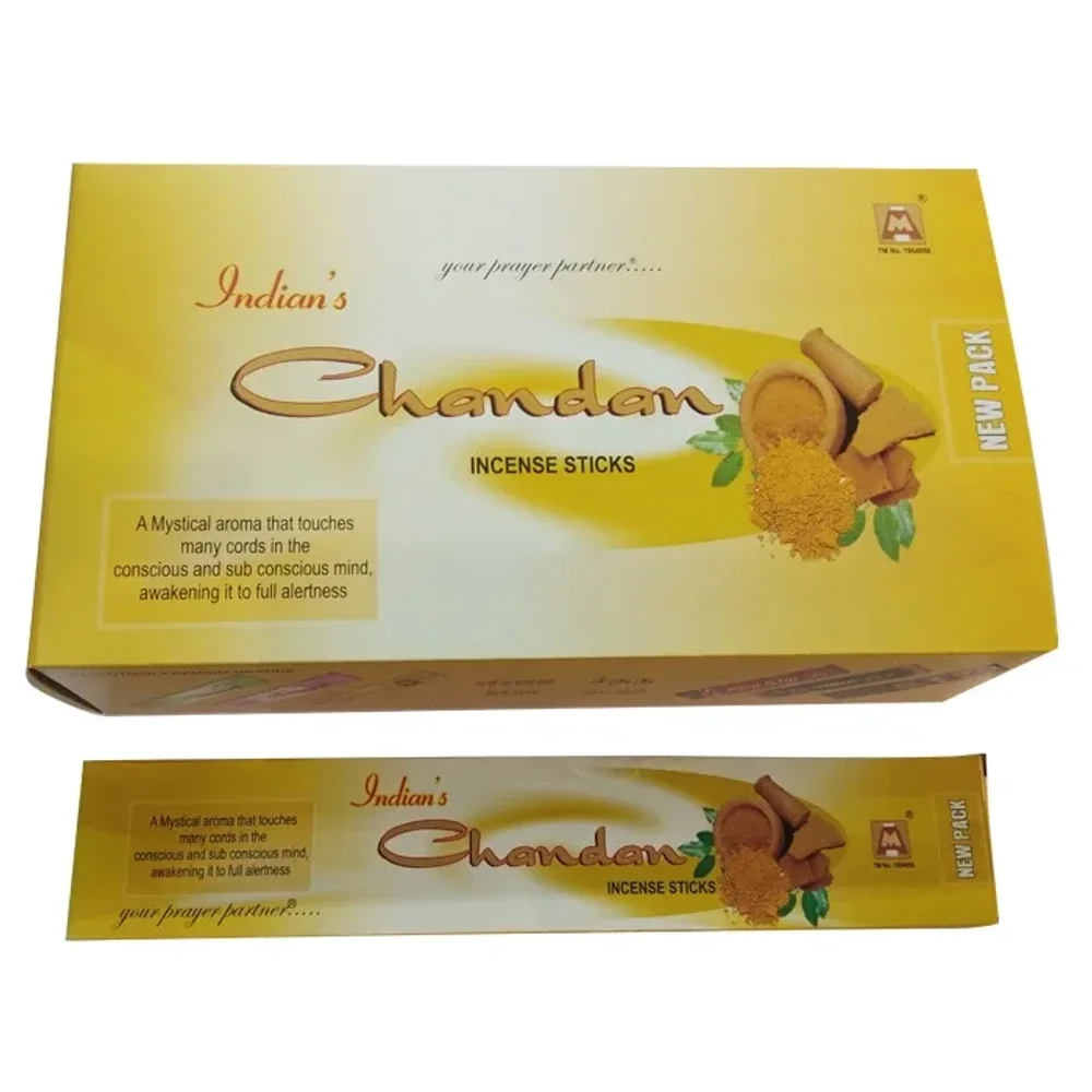 Indian's Chandan Sandalwood Agarbatti Sticks - Home & Kitchen by Indian Agarbatti Manufacturers