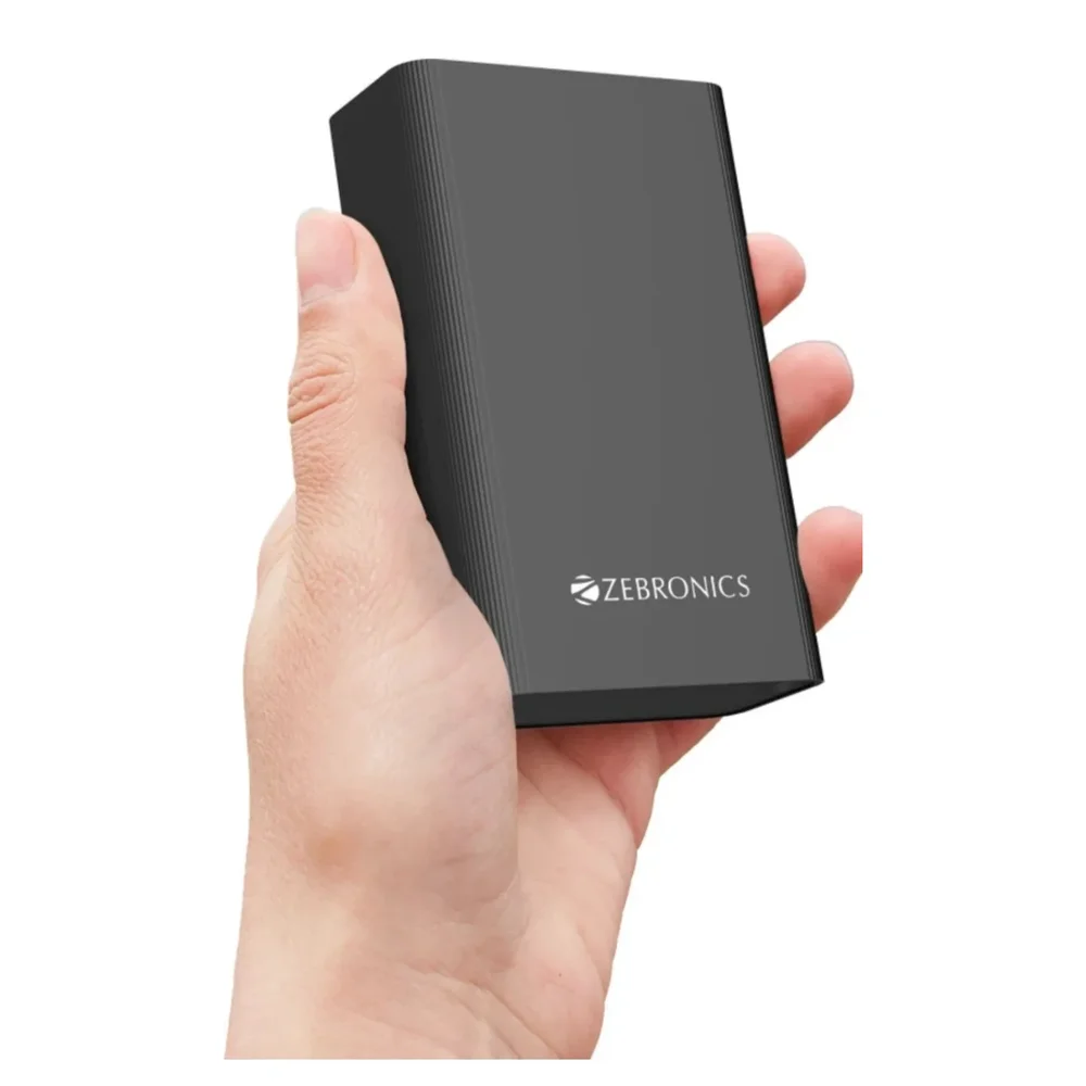 Zebronics 20000 mAh Fast Charging Power Bank - Electronics & Electrical by Shri Shyam Enterprises