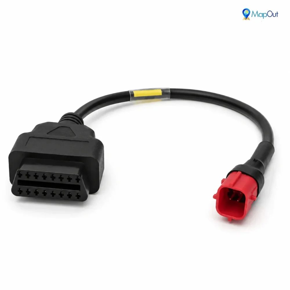SMPL104 8-Core OBD2 16 Pin to 6 Pin Diagnostic Cable for V519, V311, V317, ELM327 Scanners - Automotive & Transport by Sunyash Multi Trading Pvt. Ltd.