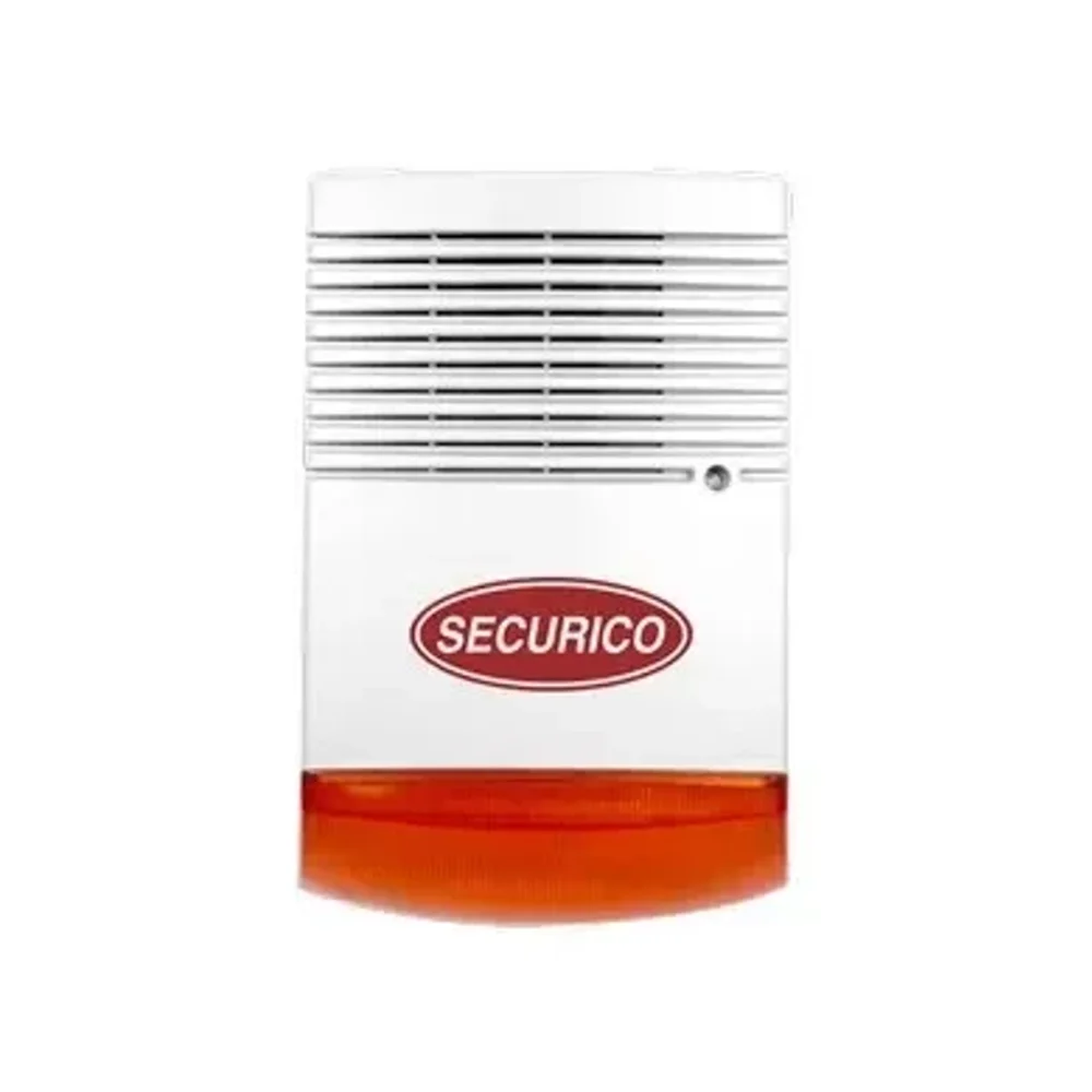 SECURICO 12V Mini Siren Sounder for Security Systems - Electronics & Electrical by Patil Enterprises