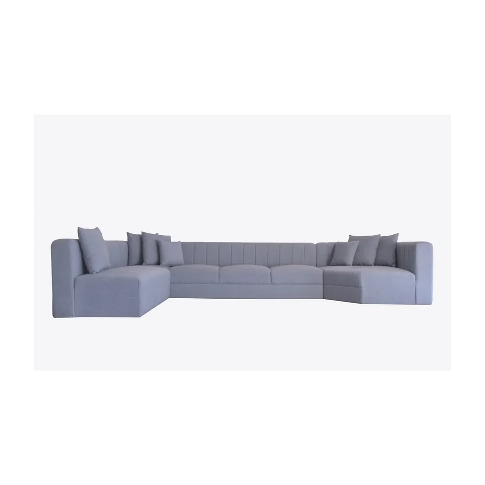 Boucle Fabric Standard Sofa - Furniture & Interiors by Wooden Owl Design Pvt. Ltd.