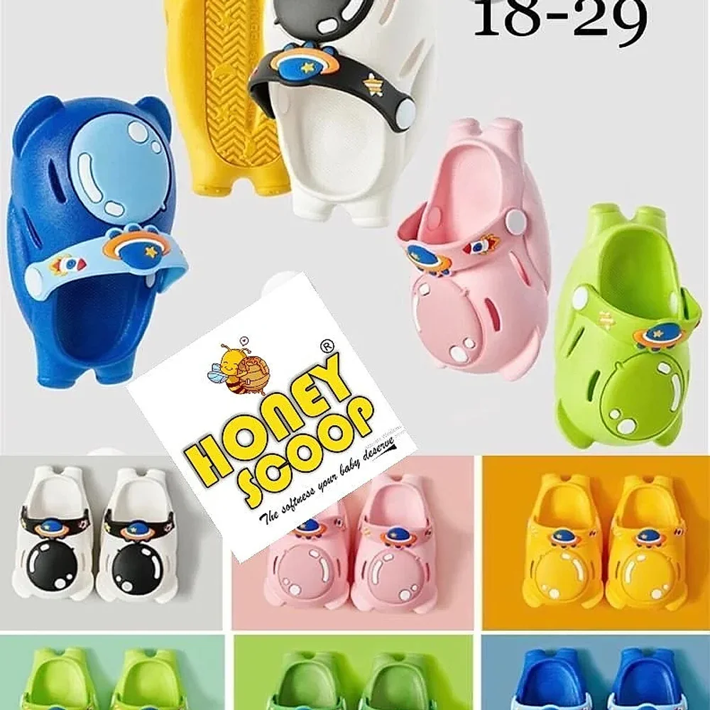 Crocs EVA Kids Clogs with Back Strap - Footwear, Bags & Leather Goods by Shree Anant International
