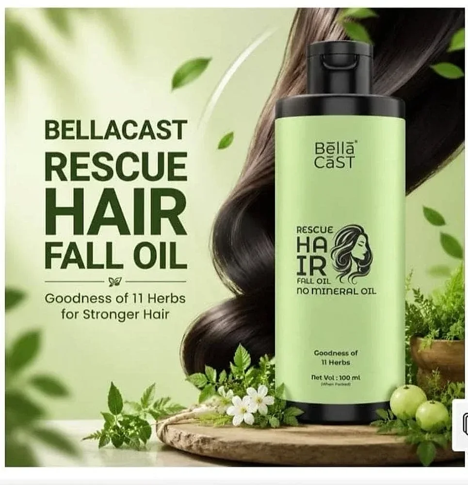 Natural Hair Fall Control Oil - Beauty & Personal Care by Teamex