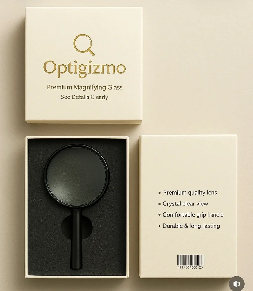 Premium Magnifying Glass - Industrial Supplies & Tools by Optigizmo