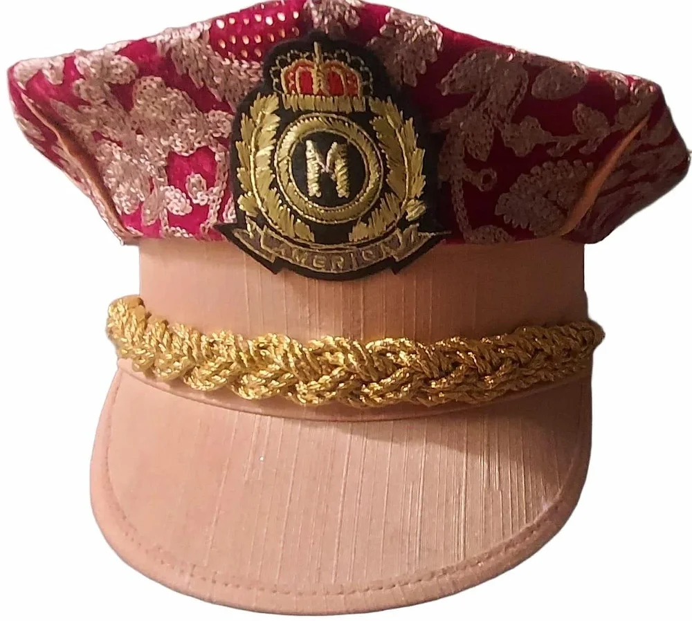 Polyester School Marching Uniform Cap - Textiles & Apparel by Bharat Band Uniform