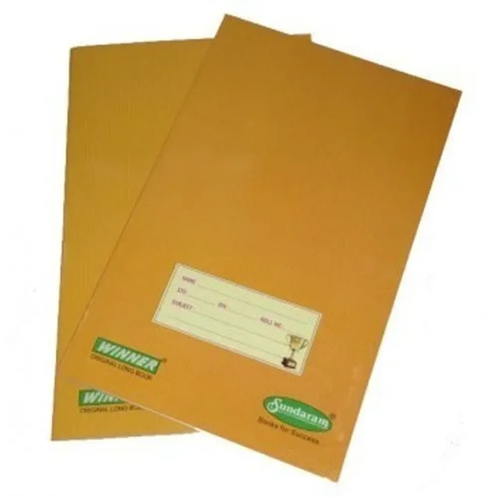 Sundaram A4 Rectangular Long Notebook - Paper & Stationery by Star Associates