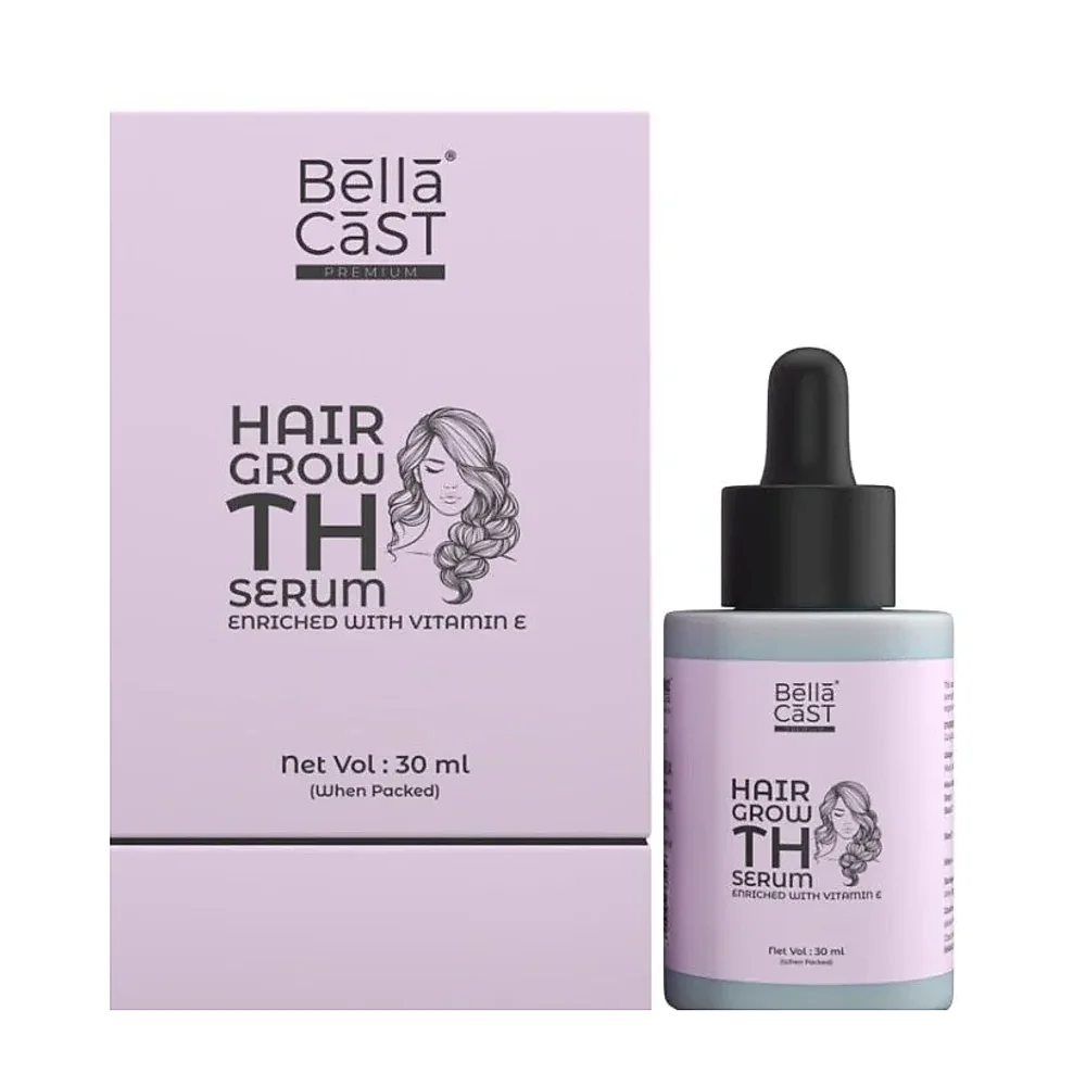 Hair Growth Serum with Vitamin E - Beauty & Personal Care by Teamex