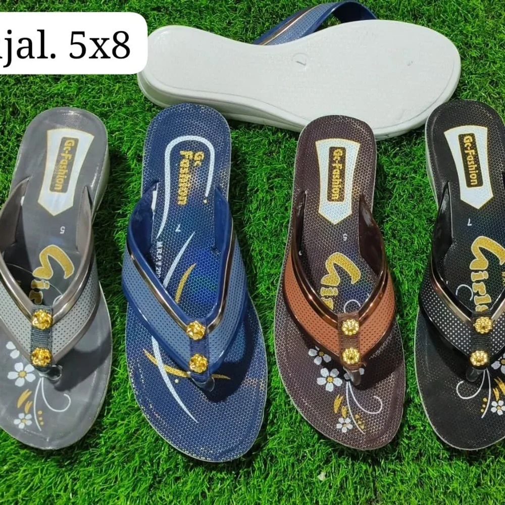 Women Pu Slipper - Footwear, Bags & Leather Goods by Genzis Footwear