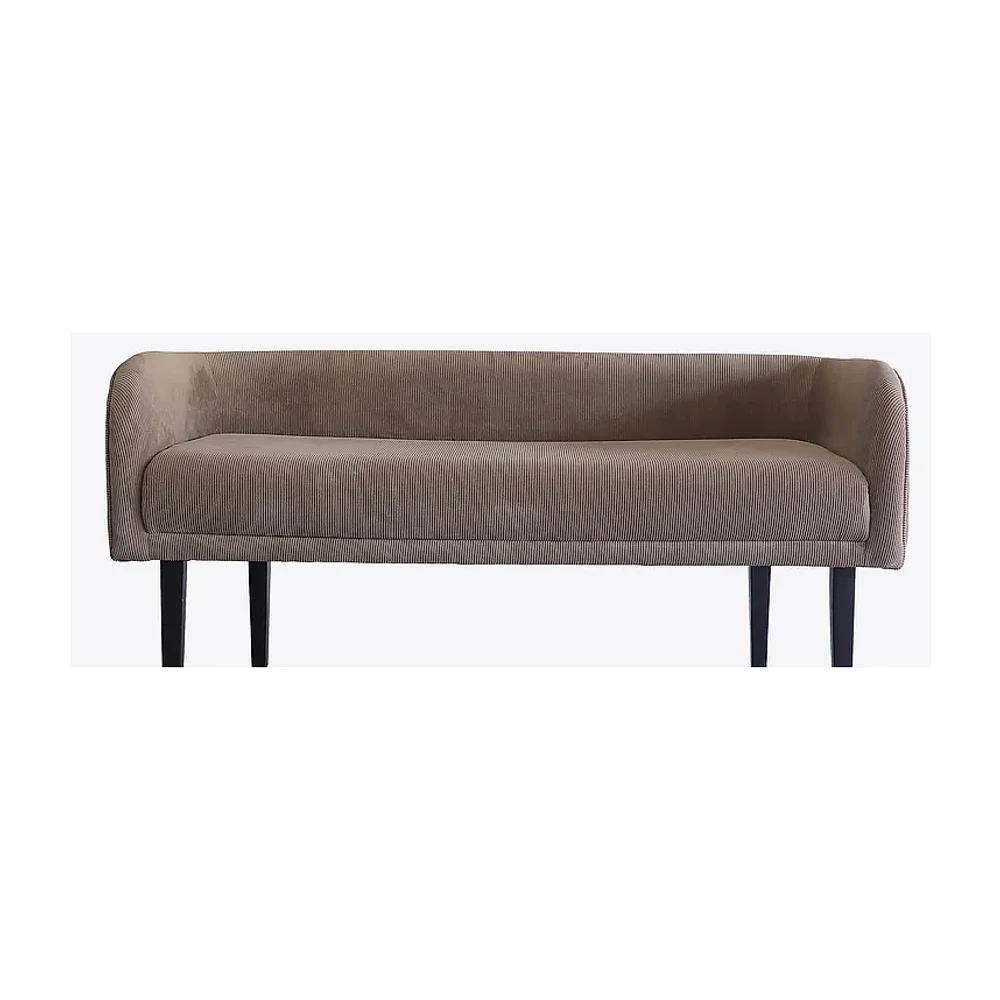 Fabric and Wood Dining Bench - Furniture & Interiors by Wooden Owl Design Pvt. Ltd.