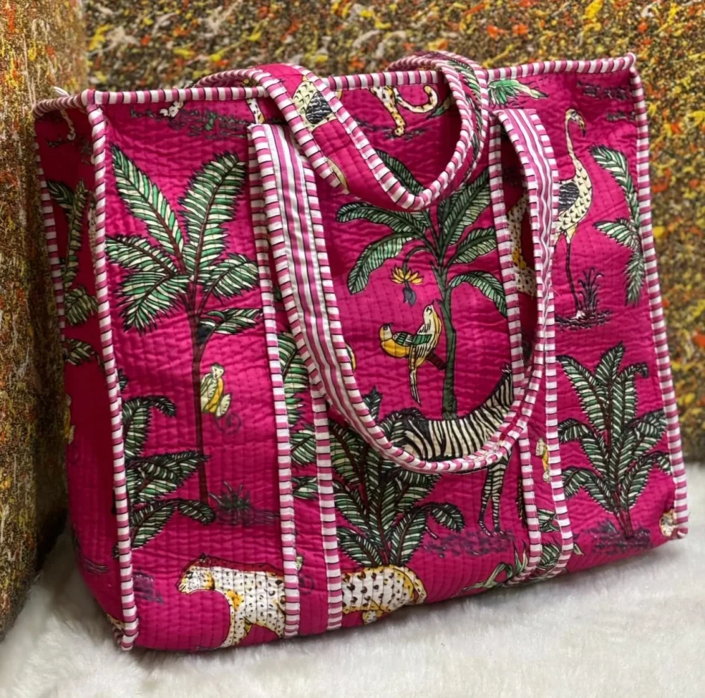 Handmade Handicraft Bags - Footwear, Bags & Leather Goods by Cara Exim