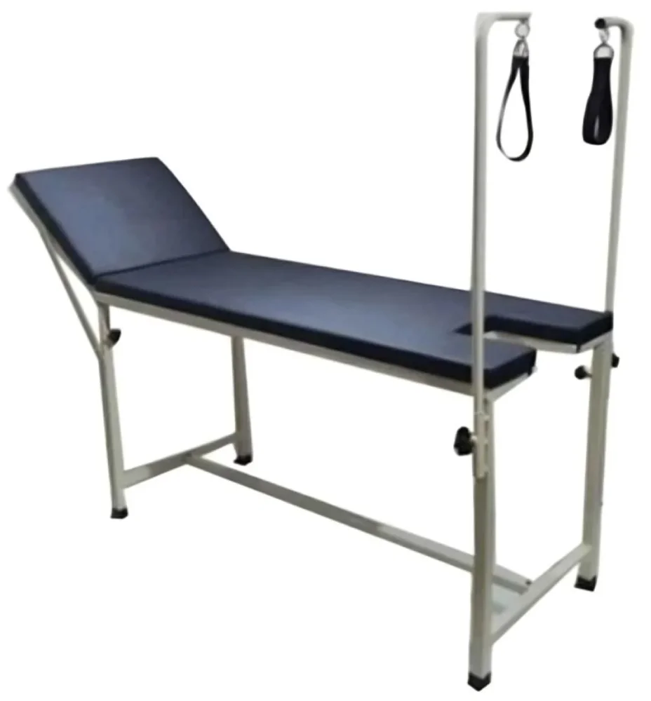 Stainless Steel Examination Table with Cushioned Top - Healthcare & Medical by Medicom International
