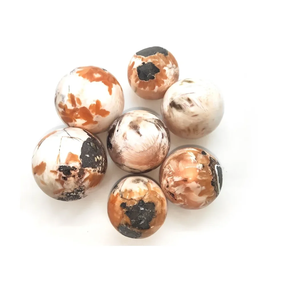 Pink Scolocite Spheres - Construction & Building Materials by Zairish Global