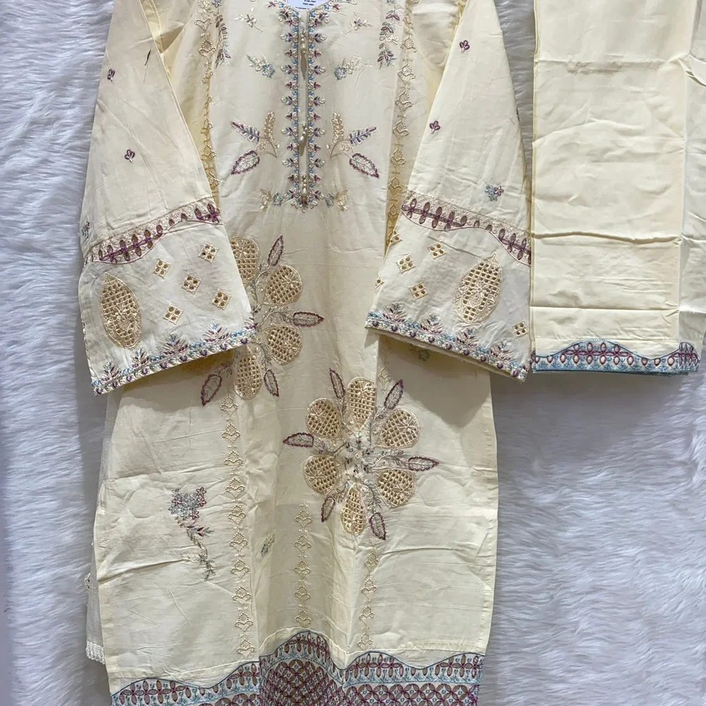 AYZEL Embroidered Lawn Kurta Set - Textiles & Apparel by Ayzel Pvt. Ltd.